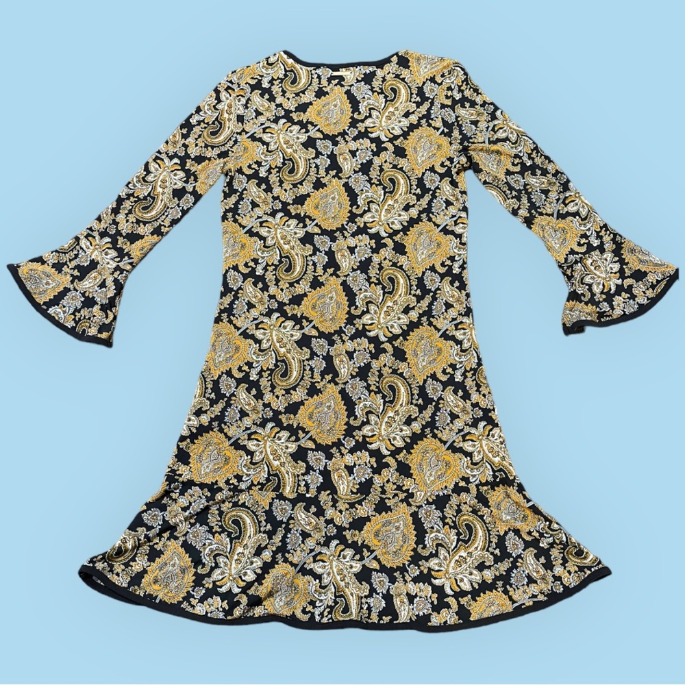 Michael Kors Paisley Bell Sleeve Dress - Picture 13 of 13